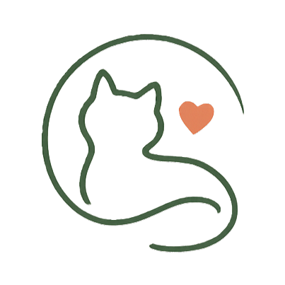 Logo gattosereno.it — gatto stilizzato con cuore
